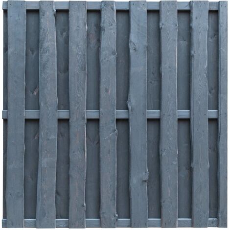 Panneau de clôture Pinède 180x180 cm Gris