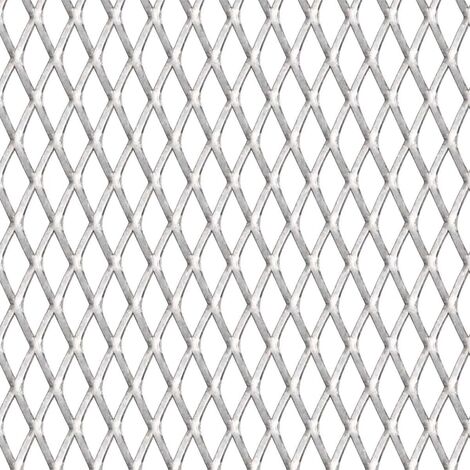 Panneau de clôture sécurité,Panneau de grillage de jardin Acier inox 100x85 cm 20x10x2 mm -25715