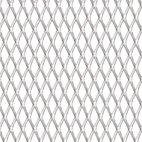 Panneau de clôture sécurité,Panneau de grillage de jardin Acier inox 50x50 cm 45x20x4 mm -77370