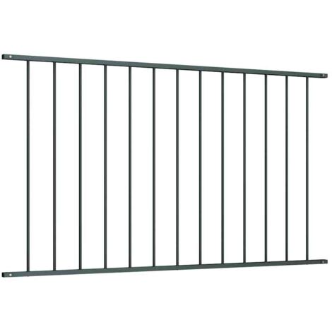 Panneau de clôture Woerden en acier thermolaqué 1,7 x 1,17 m anthracite