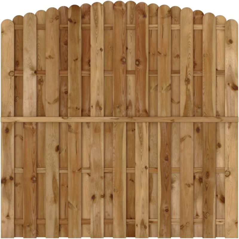 Panneau de clôture Pinède 180x(165-180) cm