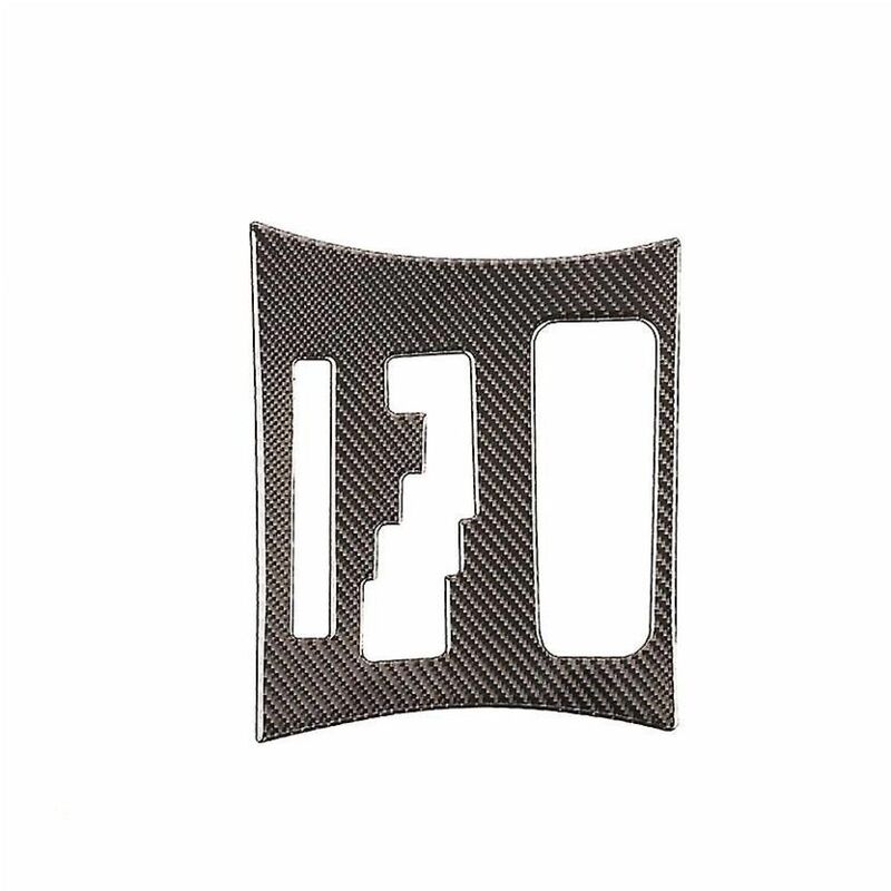 Panneau de commande central décoratif pour accessoires Charger 2011-2014 - Fibre de carbone souple