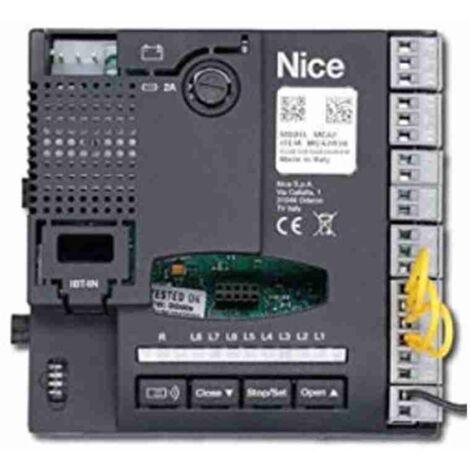 Panneau de commande central SPMCA4R10 24v pour remplacement MC824L V1 MCA4 NICE SPMCA4R10
