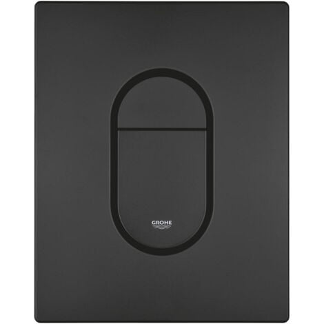 COOCHEER Plaque de Commande Wc, Compatible avec Grohe ARENA COSMOPOLITAN – Bouton de commande, Phantom Black 38844KF0