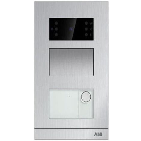 Panneau de commande pour vidéophone Abb MINI 1 Bouton d'appel mural WLE101A