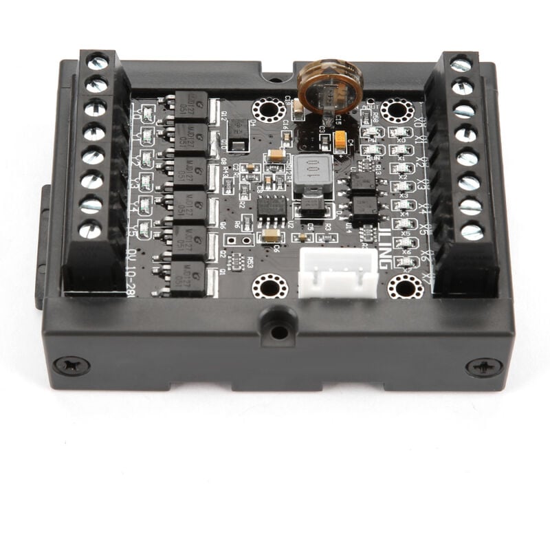 Rapanda - Panneau de contrôle industriel plc FX1N-14MT Module de retard de relais programmable avec coque peut réaliser des milliers de fonctions,