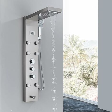 colonne de douche hydromassante douche fixe