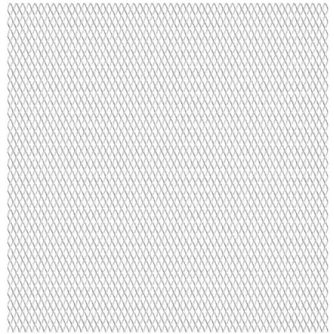 Panneau de grillage de jardin Acier inox 100x85 45x20x4 mm