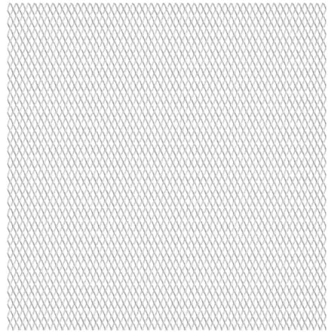 Panneau de grillage de jardin Acier inox 100x85 cm 20x10x2 mm vidaXL