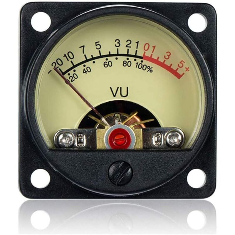 Panneau de haute précision VU-mètre Rétro-éclairage Amplificateur de puissance Audio DB Niveau Header
