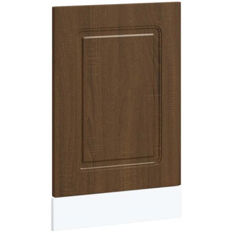 Panneau de lave-vaisselle Kalmar chêne marron 45x1,5x67 cm