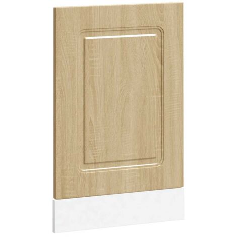 Panneau de lave-vaisselle Kalmar chêne sonoma 45x1,5x67 cm CFW37081