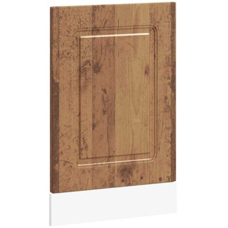 Panneau de lave-vaisselle Kalmar vieux bois 45x1,5x67 cm