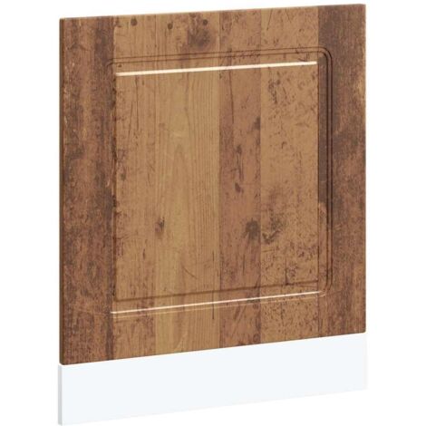 Panneau de lave-vaisselle Kalmar vieux bois 60x1,5x67 cm