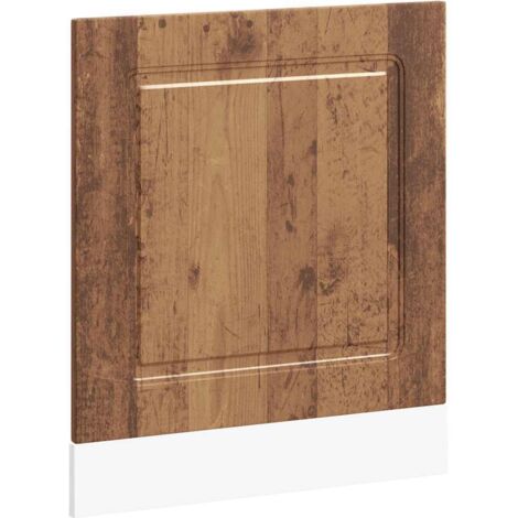 Panneau de lave-vaisselle Kalmar vieux bois 60x1,5x67 cm CFW66796
