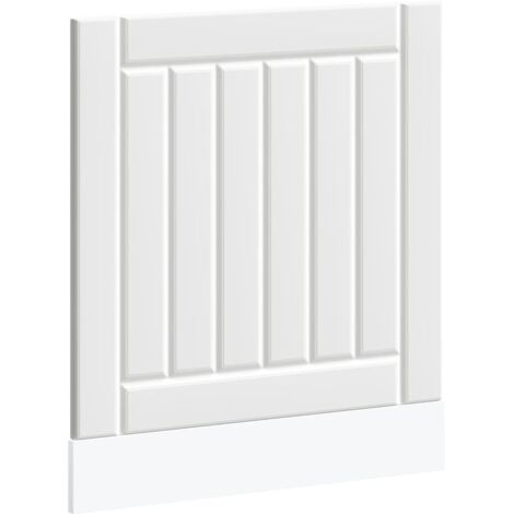 Panneau de lave-vaisselle Lucca blanc bois d'ingénierie CFW90468