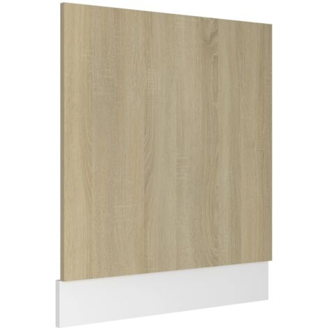 Panneau de lave-vaisselle "Lyon" Chêne Sonoma 59,5 x 3 x 67 cm Bois d'ingénierie CFW64973
