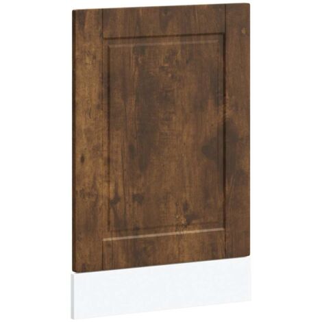 Panneau de lave-vaisselle Porto chêne fumé 45x1,5x67 cm