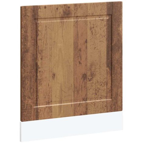 Panneau de lave-vaisselle Porto vieux bois 60x1,5x67 cm