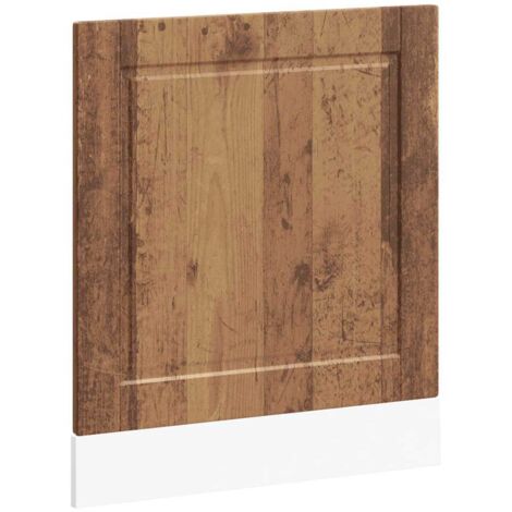 Panneau de lave-vaisselle Porto vieux bois 60x1,5x67 cm CFW60691