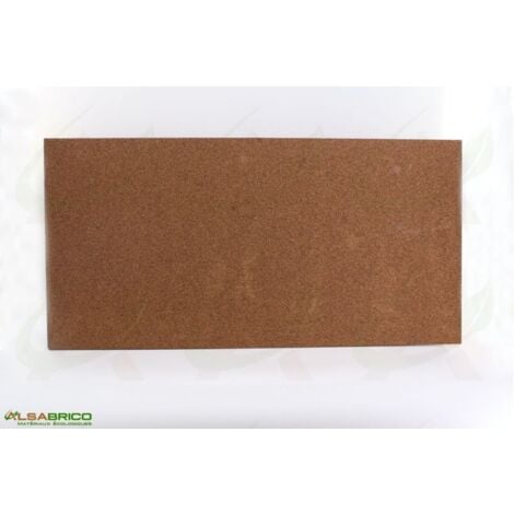 panneau de liège isolant brut, ép. 10mm - 1000 x 500mm, 10 panneaux = 5m²