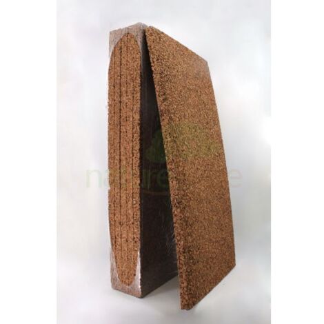 panneau de liège isolant brut, ép. 30mm - 1000 x 500mm
