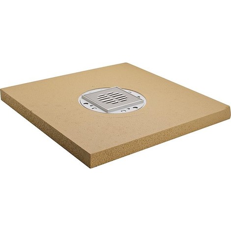 Panneau de montage de douche, standard Ecoulement vertical, centré 1200x900x50 mm, hauteur 50 mm