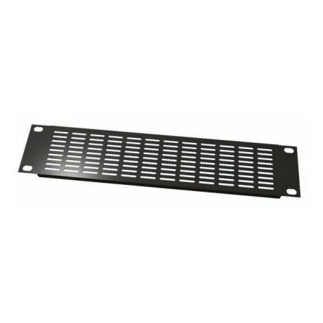 Panneau de montage sur Rack 2U S2Ceb-Groupe Cae, 483 x 88mm, Noir ( Prix pour 1 )