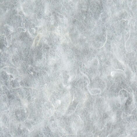 Panneau de ouate isolant Blanc 110x300 cm