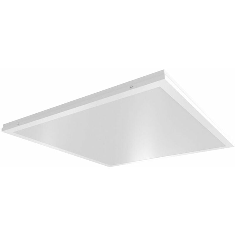 Spot led encastrable plat Panneau led encastrable carré Spot de plafond led blanc, aluminium, 36W 4320lm blanc lumière du jour, LxLxH 59,5x59,5x3,3 cm