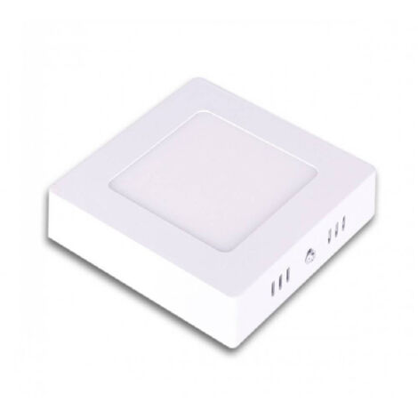 Panneau De Plafond Led 6w Square Pvc Natural Cold Warm White Light P120