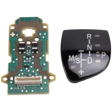 Panneau de pommeau de levier de vitesse avec circuit imprimé LED pour châssis F (série 3), comme illustré.
