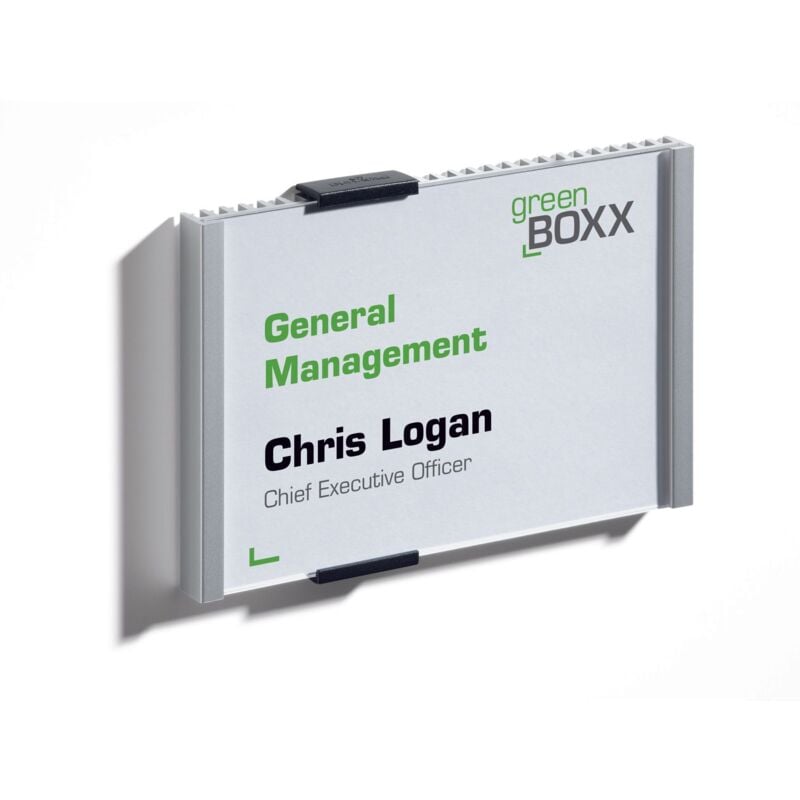 Durable Aluminium Info Sign A6 L/Scape