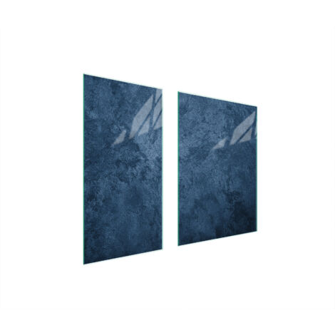 PANNEAU DE PROTECTION EN VERRE 75x52 ARDOISE