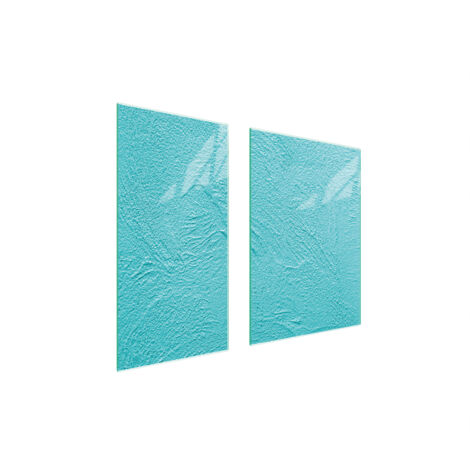 PANNEAU DE PROTECTION EN VERRE 75x52 ARDOISE