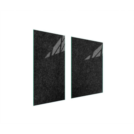 PANNEAU DE PROTECTION EN VERRE 75x52 ARDOISE