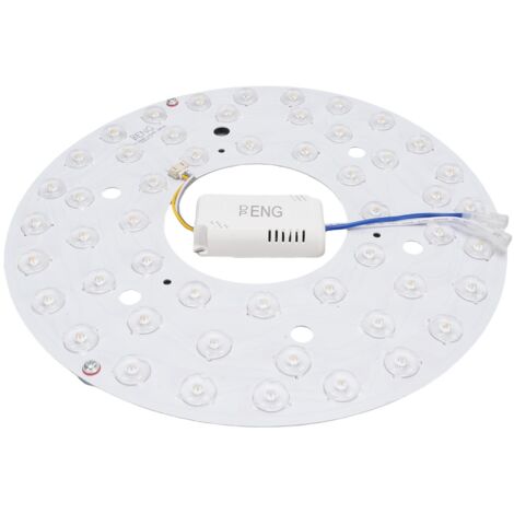 [Panneau de Remplacement Lumière Ventilateur] [Recharge Lumière LED Ventilateur Plafond] 270mm Magnétique 3CCT 3000K/4200K/6500K Dimmer 24W