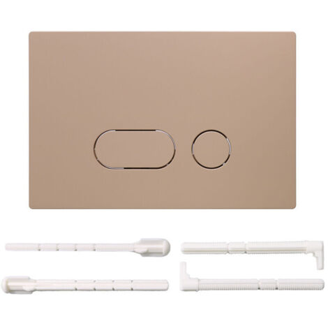 Panneau de Réservoir d'Eau Dissimulé, Compatible avec la Série Sigma, Conception à Double Bouton pour Économiser l'Eau, Style Minimaliste Moderne, Kaki