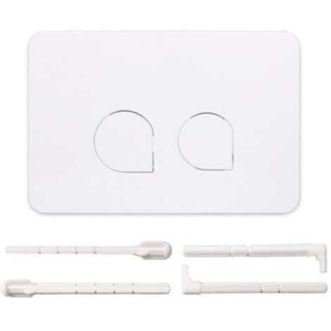 Panneau de Réservoir d'Eau Dissimulé Sigma, Boutons Compatibles UP300/UP320, Boutons de Chasse d'Eau Doubles, Blanc