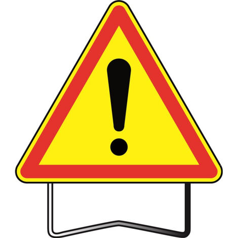 PANNEAU DE SIGNALISATION AK14 1000 CLASSE T1 DANGER NADIA SIGNALISATION - 1000375