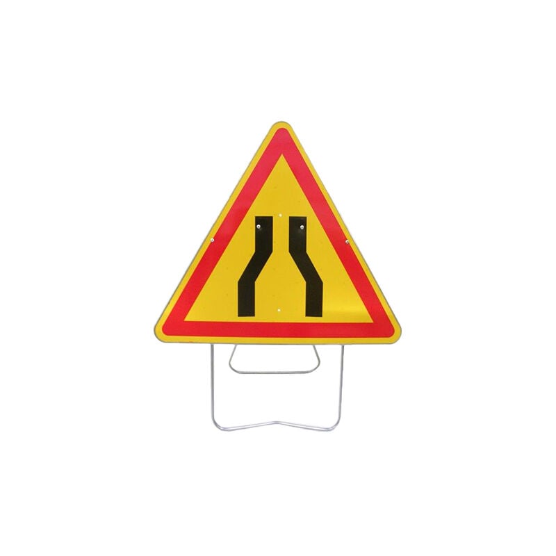 Nadia Signalisation - panneau de signalisation AK3 1000 classe T1 chaussée rétrécie 201209