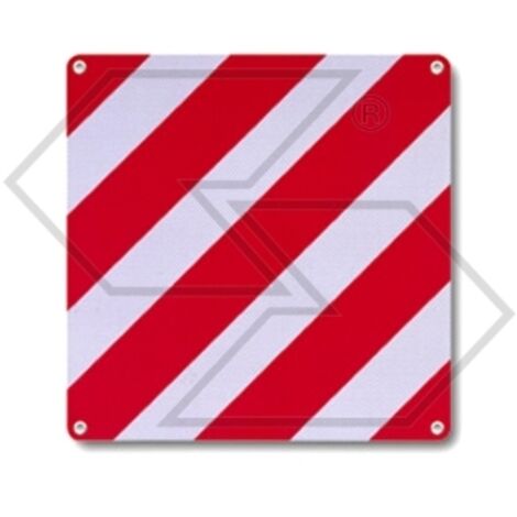 Panneau de signalisation de charge en saillie pour matériel agricole A08903