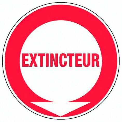 Panneau de signalisation extincteur - 300 mm - NOVAP