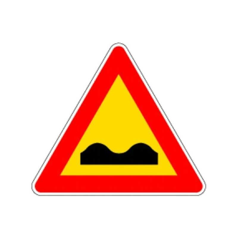 Cfadda - Panneau de signalisation Route déformée