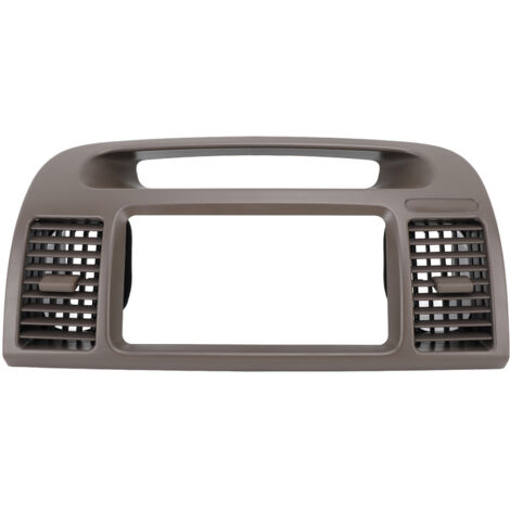 Panneau de sortie d'air central pour tableau de bord - Ensemble de cache pour grille d'aération de climatisation avant de voiture - Pièce de rechange pour Toyota Camry XV30 (2001 à 2006)