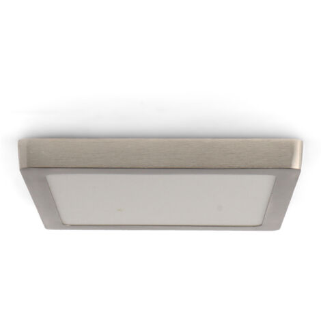 Panneau de Surface Carré Nickel 25W CCT - Ledme - LM5547