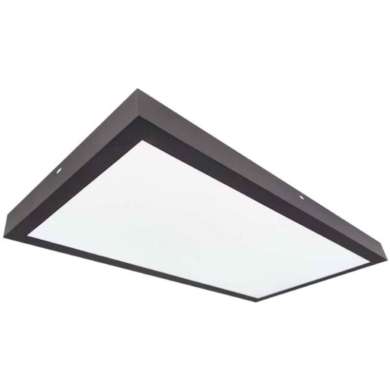 GSC - Panneau led Kisongo surface 36W 6000K noir 90x30cm