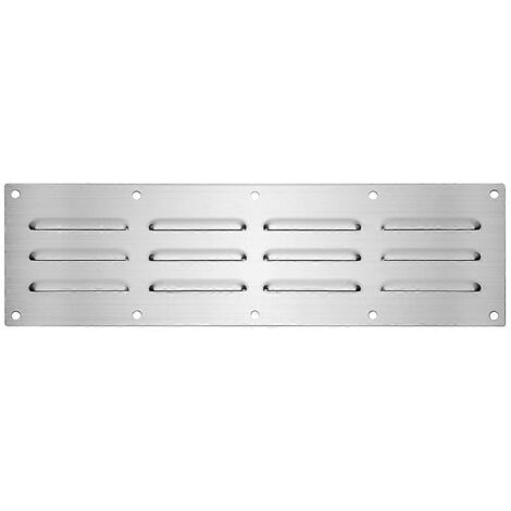Panneau de ventilation en acier inoxydable pour accessoire de barbecue avec grille ---