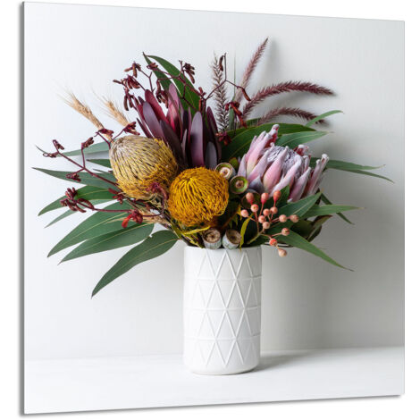 PANNEAU DE VERRE POUR CUISINE 60x65 Fleurs