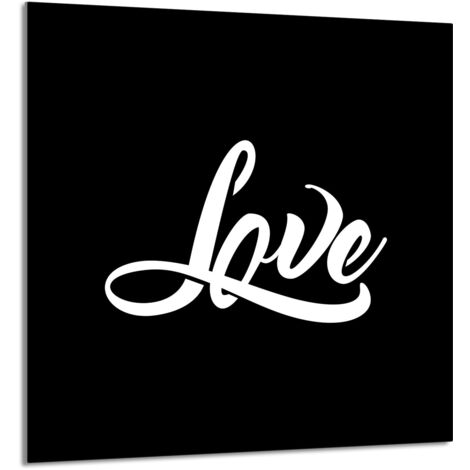 PANNEAU DE VERRE POUR CUISINE 60x65 Noir